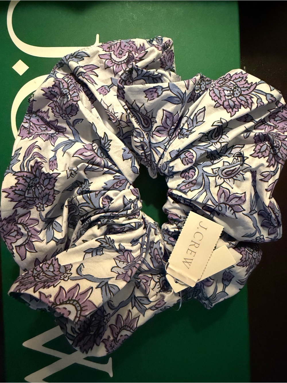 J. Crew Oversized Printed Scrunchie for Women